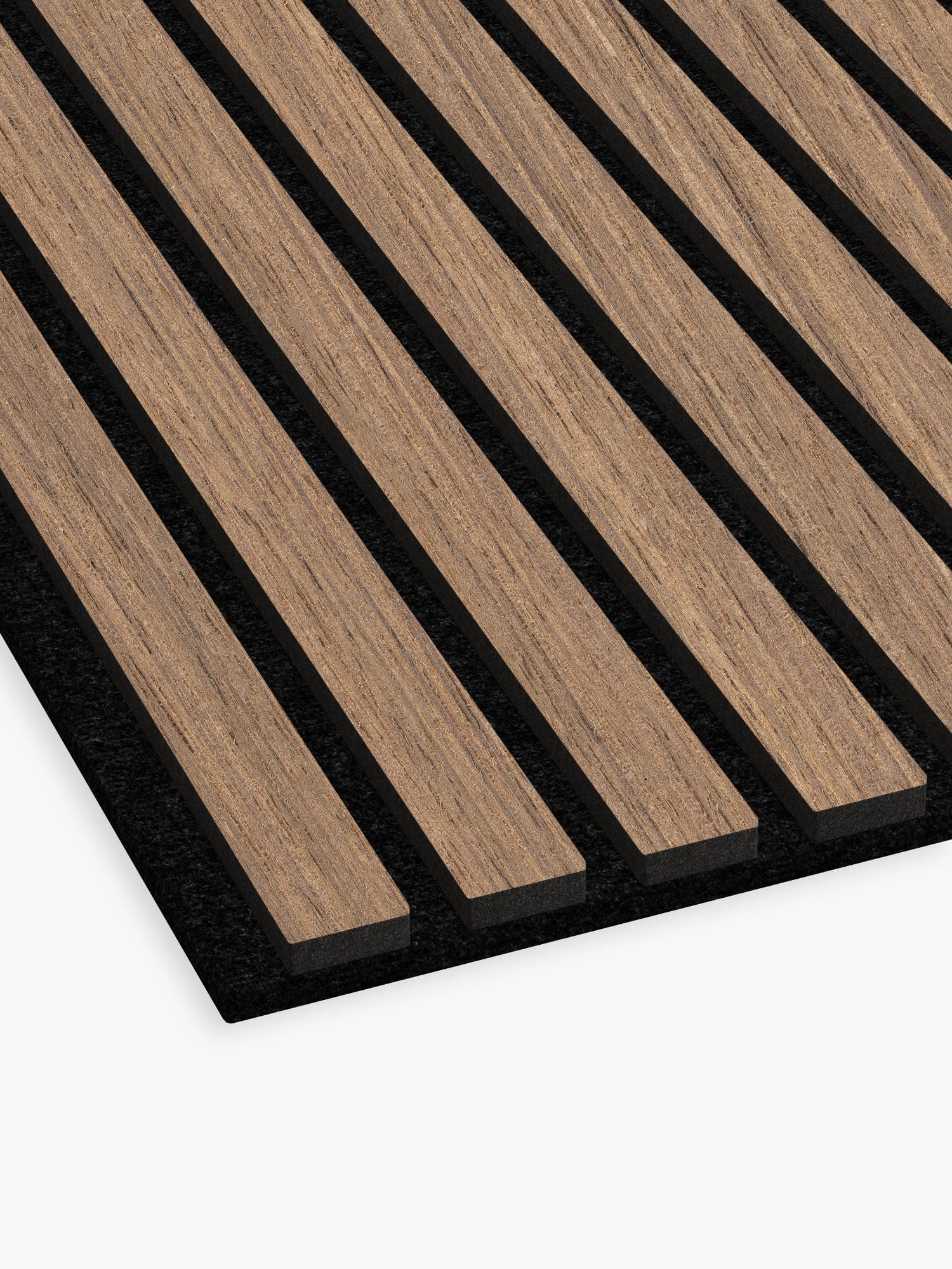Walnut Acoustic Slat Wood Wall Panels, Premium Quality